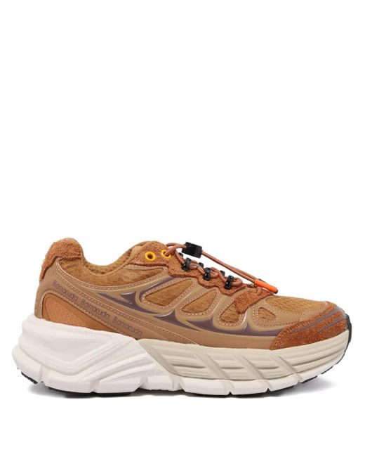 Barracuda Brown Sneakers mit Knebelverschluss