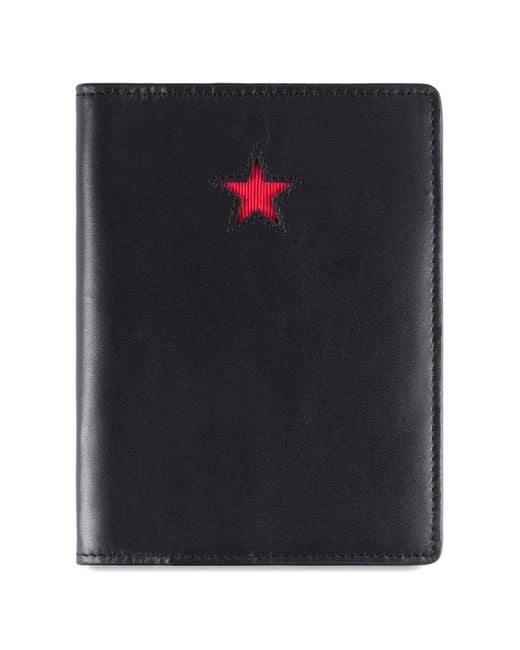 Shanghai Tang Black Star Passport Holder