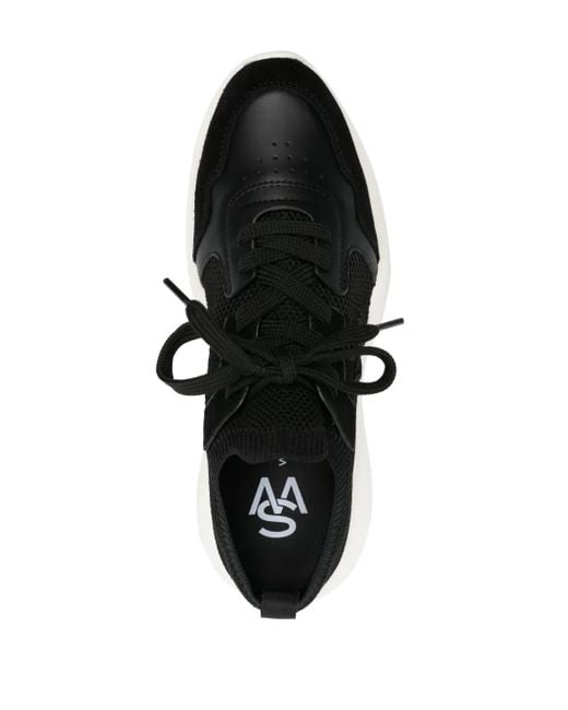 Stuart Weitzman Black 505 Mesh Sneakers