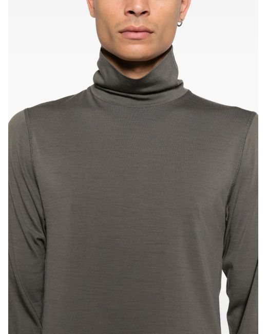 Rier Klassischer Pullover in Gray für Herren