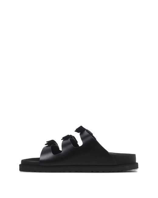 Birkenstock Black Strap Platform Sandals