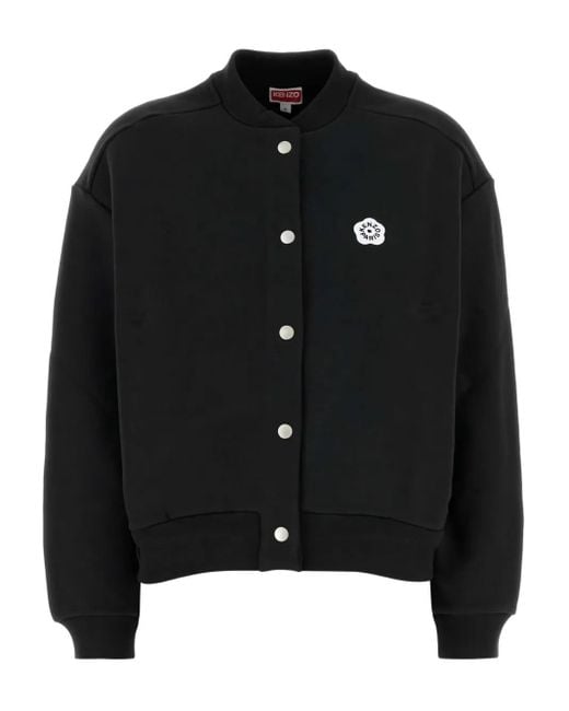 KENZO Boke Flower 2.0 Bomber Jacket in Black | Lyst