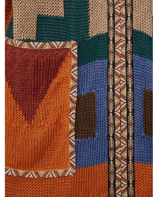 Fortela Orange Lara Maxi Cardigan