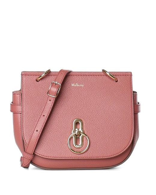 Mulberry Pink Small Amberley Cross Body Bag
