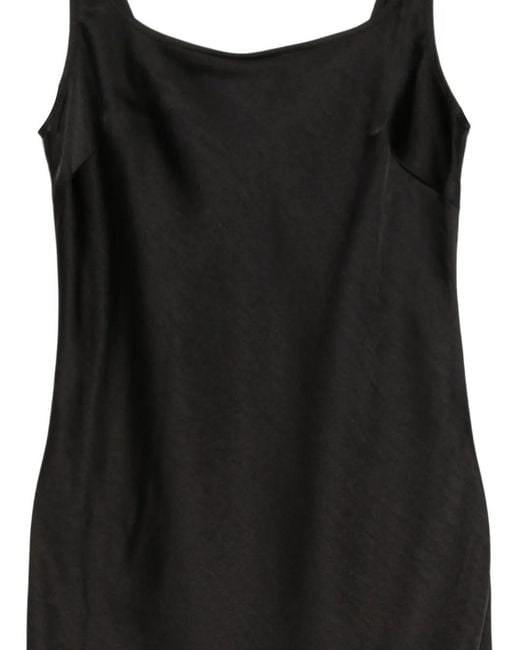 Samsøe & Samsøe Black Square-Neck Dress