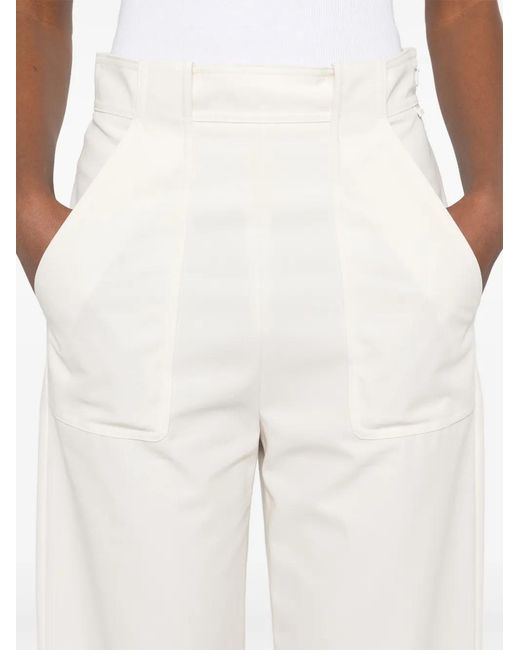 Max Mara White Trousers