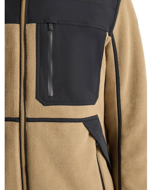 Fusalp Brown Ofrost Zip-Fastening Zip-Pocket Jacket for men