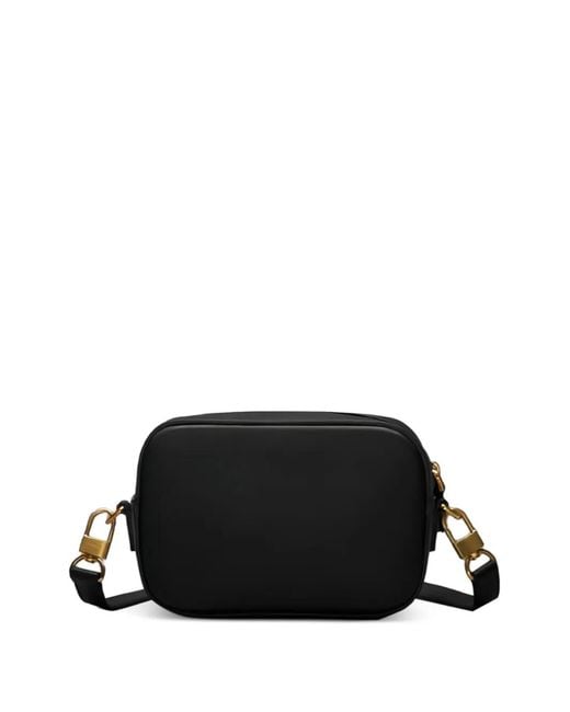 Thom Browne Black Small Leather Camera Bag
