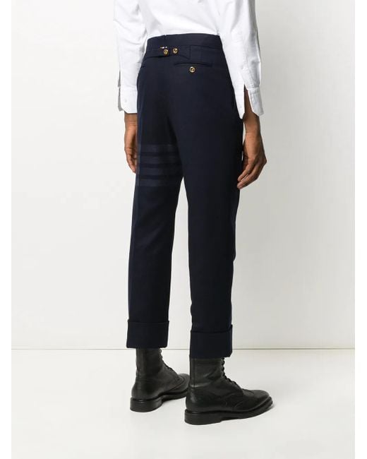 Thom Browne Trousers Blue for men