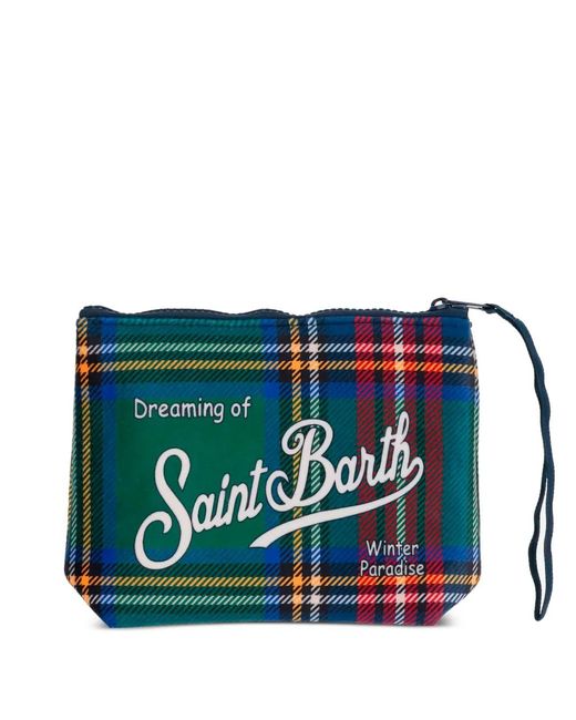 Clutch Aline di Mc2 Saint Barth in Blue da Uomo