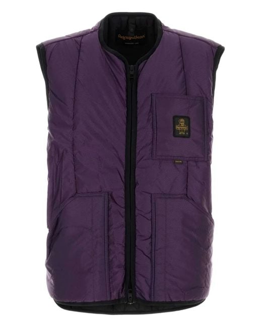 Refrigiwear Purple Twingo Vest for men