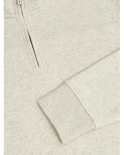 Pringle of Scotland White Zip Track Sweatshirt for men