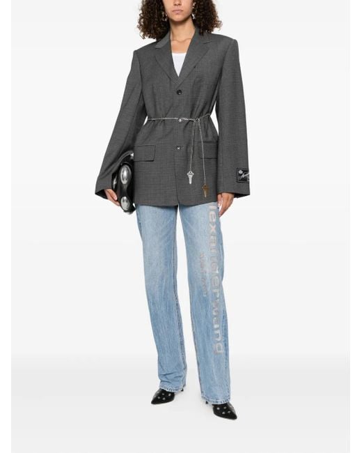 Alexander Wang Blue Ez Jeans