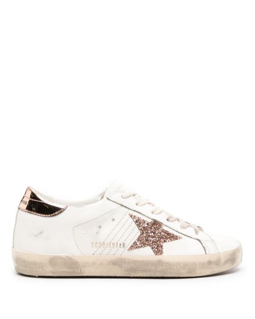 | Sneakers 'Super-star' | Donna | BIANCO | 37 di Golden Goose Deluxe Brand in Natural