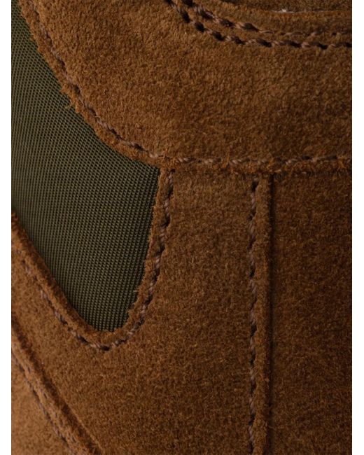Sneakers Con Inserti di Prada in Brown da Uomo