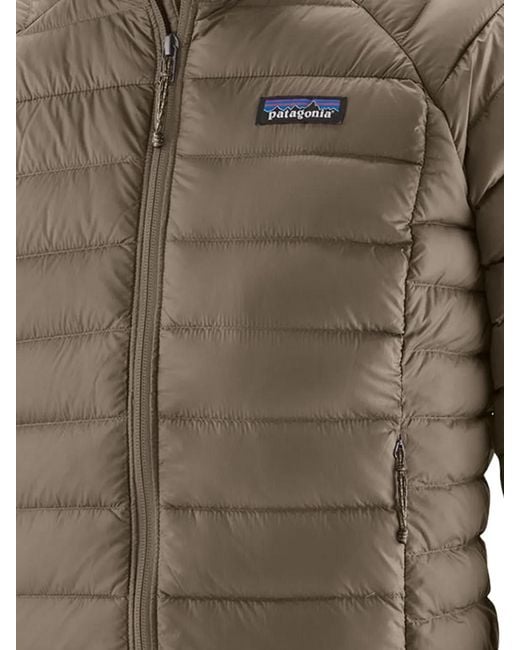 Patagonia Brown Down Sweaterquilted Jacket