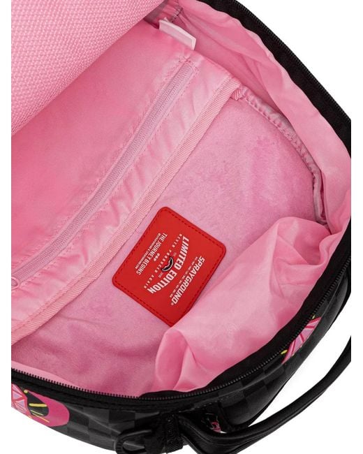 Sprayground Pink Panther Checkered Backpack