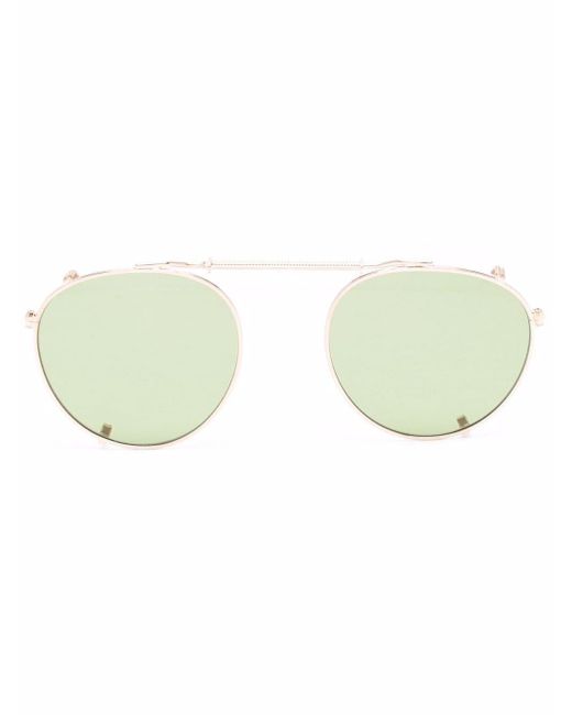 Matsuda Metallic Round-frame Sunglasses