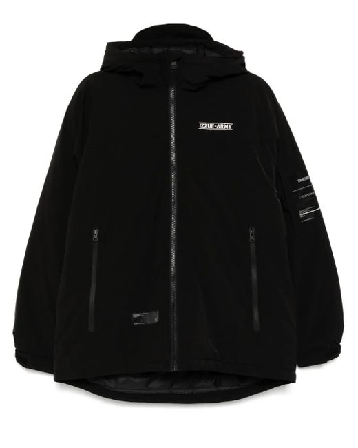 メンズ Izzue パデッドジャケット Black