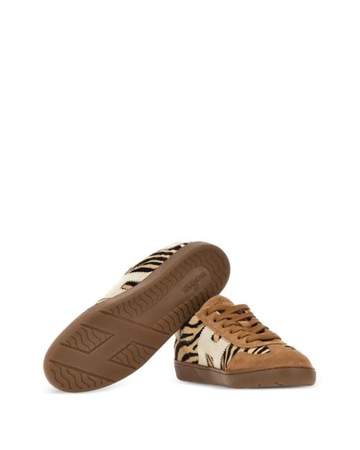 Hogan Brown Cool Sneakers