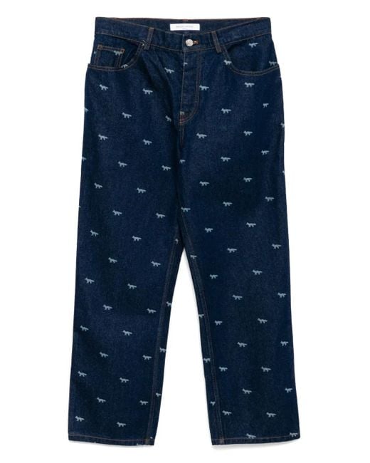 Jean Ample Maison Kitsuné pour homme en coloris Blue