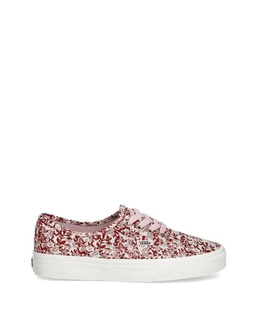 Baskets À Fleurs Vans en coloris Pink