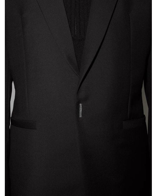 Givenchy Black Logo Print Jacket for men