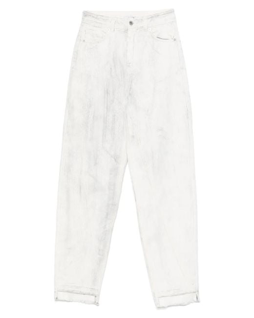 Halfboy ボーイフレンド ジーンズ White