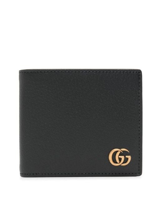 Gucci Black GG Marmont Leather Wallet for men