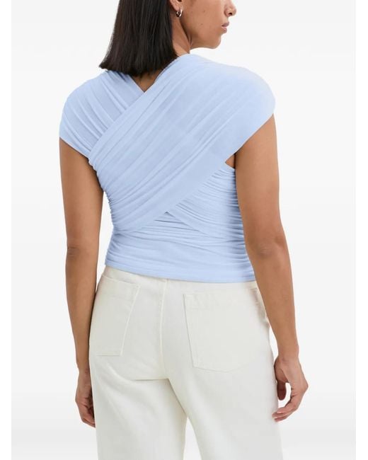 Top Alyssa Infinity MARCELLA de color Blue
