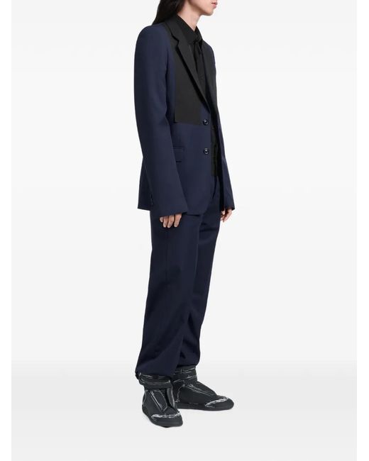 Maison Margiela Blue Insertion Jacket for men