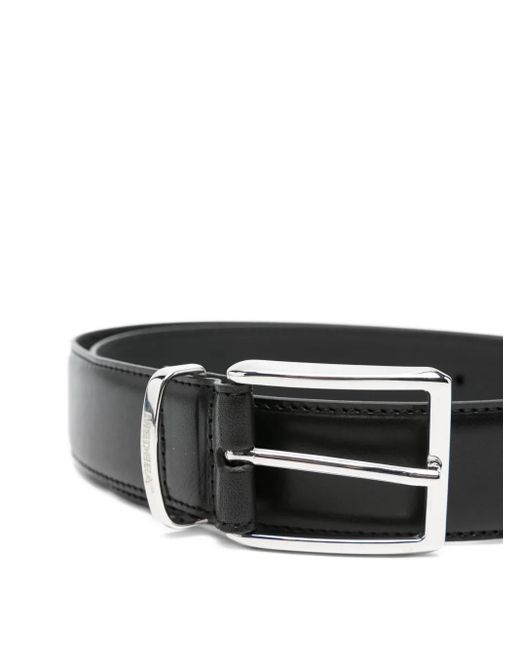 MEDEA Black Leather Belt