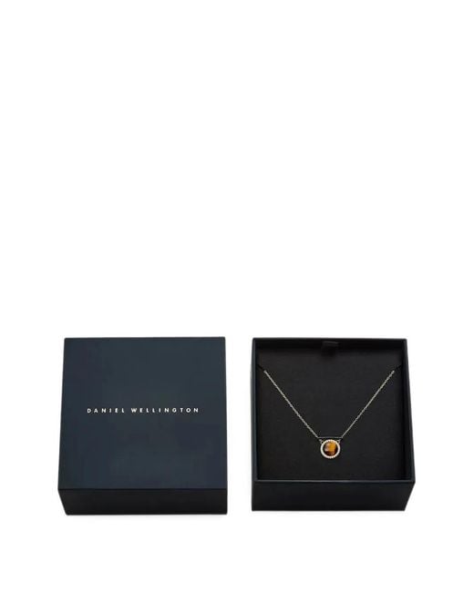 Daniel Wellington White Tiger's Eye Necklace