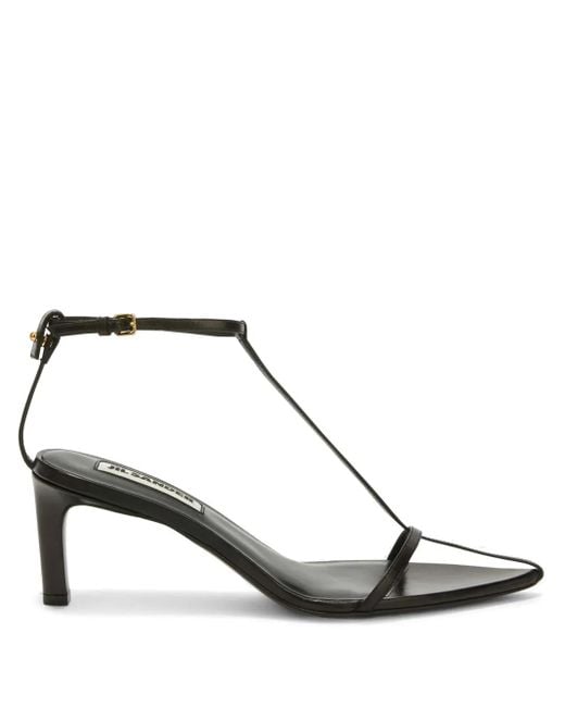 Jil Sander Black Sandals