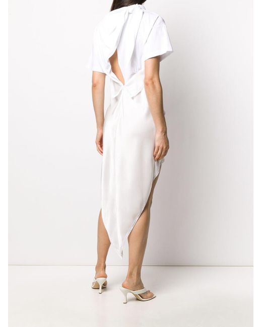 NWT $650 Alexander Wang Asymmetric Long Sleeve Dress 