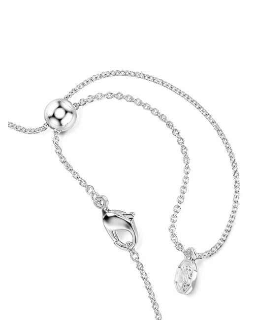 Swarovski White Matrix Crystal-Embellished Necklace