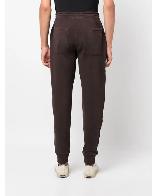 Tom Ford Brown Drawstring Cotton Track Pants for men