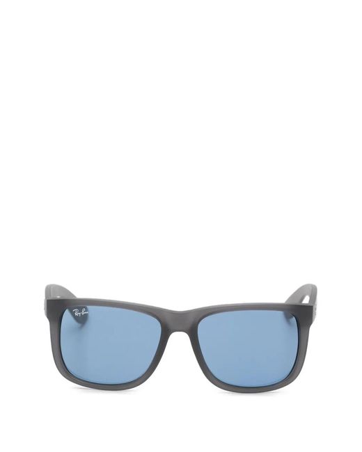 Ray-Ban Blue Justin Rectangle-Frame Sunglasses