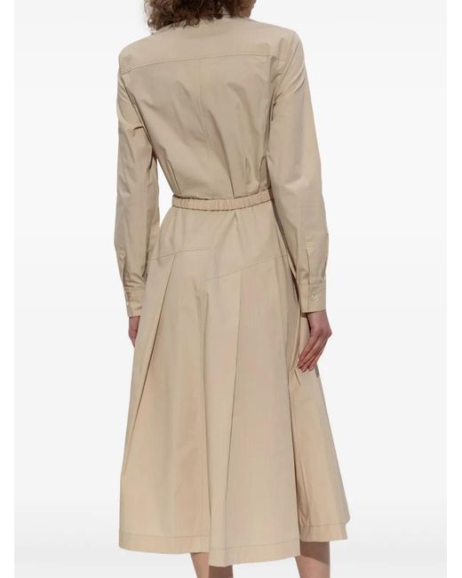 Tory Burch Natural Shirt Dresses