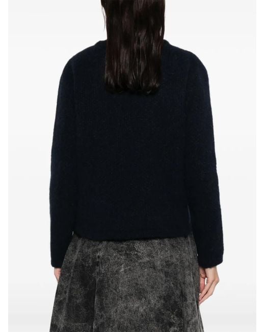 LNA Black Cardigan mit Tasche