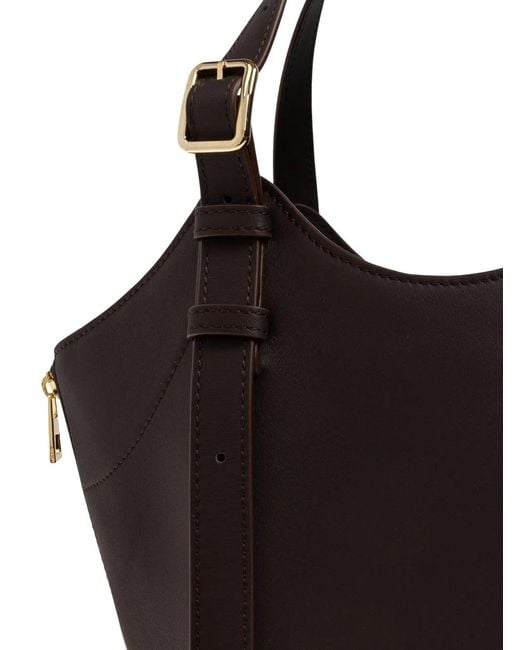 Loewe Black Hammock Flip Leather Tote Bag