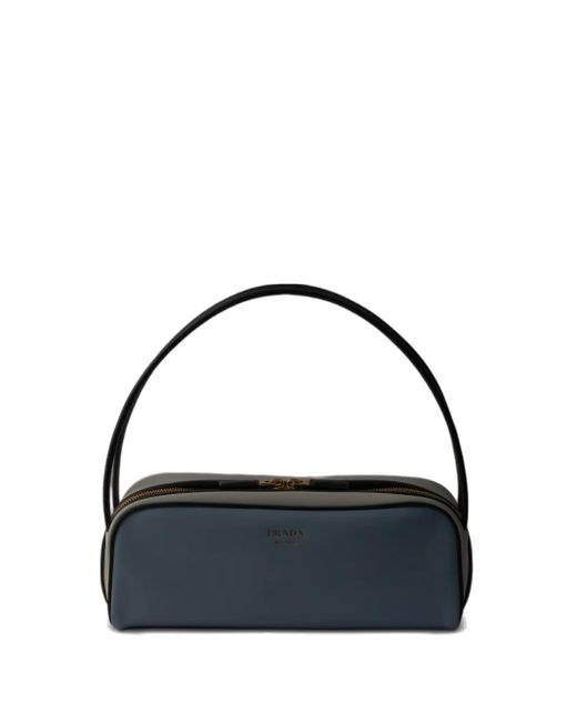 Prada Blue Swing Leather Shoulder Bag