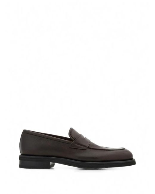 Ferragamo Black Penny Loafers for men