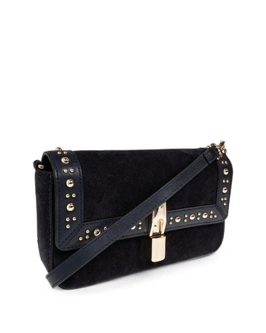 Furla Black Shoulder Bag Iride S