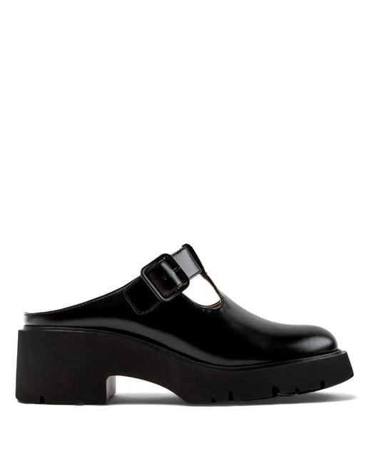 Camper Black Milah Mules