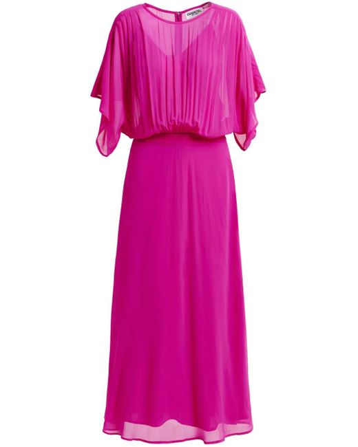 Essentiel Antwerp Hikart Maxi-Jurk in het Pink