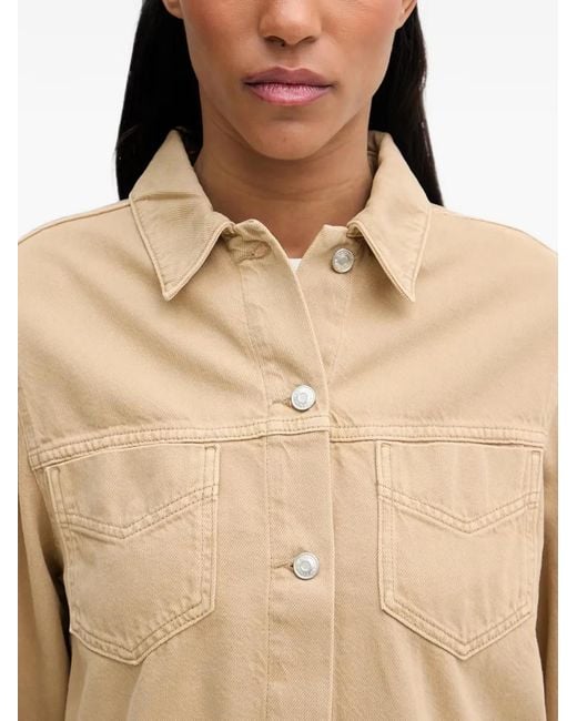 Marc O' Polo Blue Cropped Denim Jacket