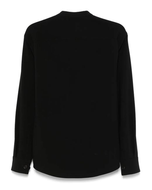Giorgio Armani Black Virgin Wool Jacket for men