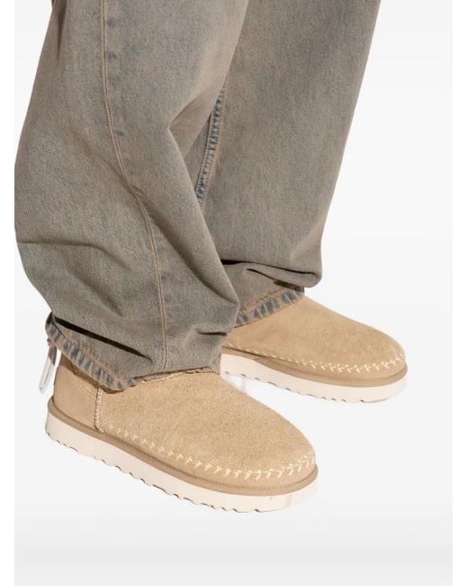 Ugg Natural Ultra Mini Stiefel mit Ziernaht
