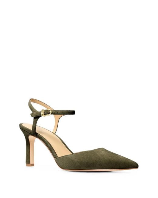 Michael Kors Metallic Amara Pointed-Toe Pumps